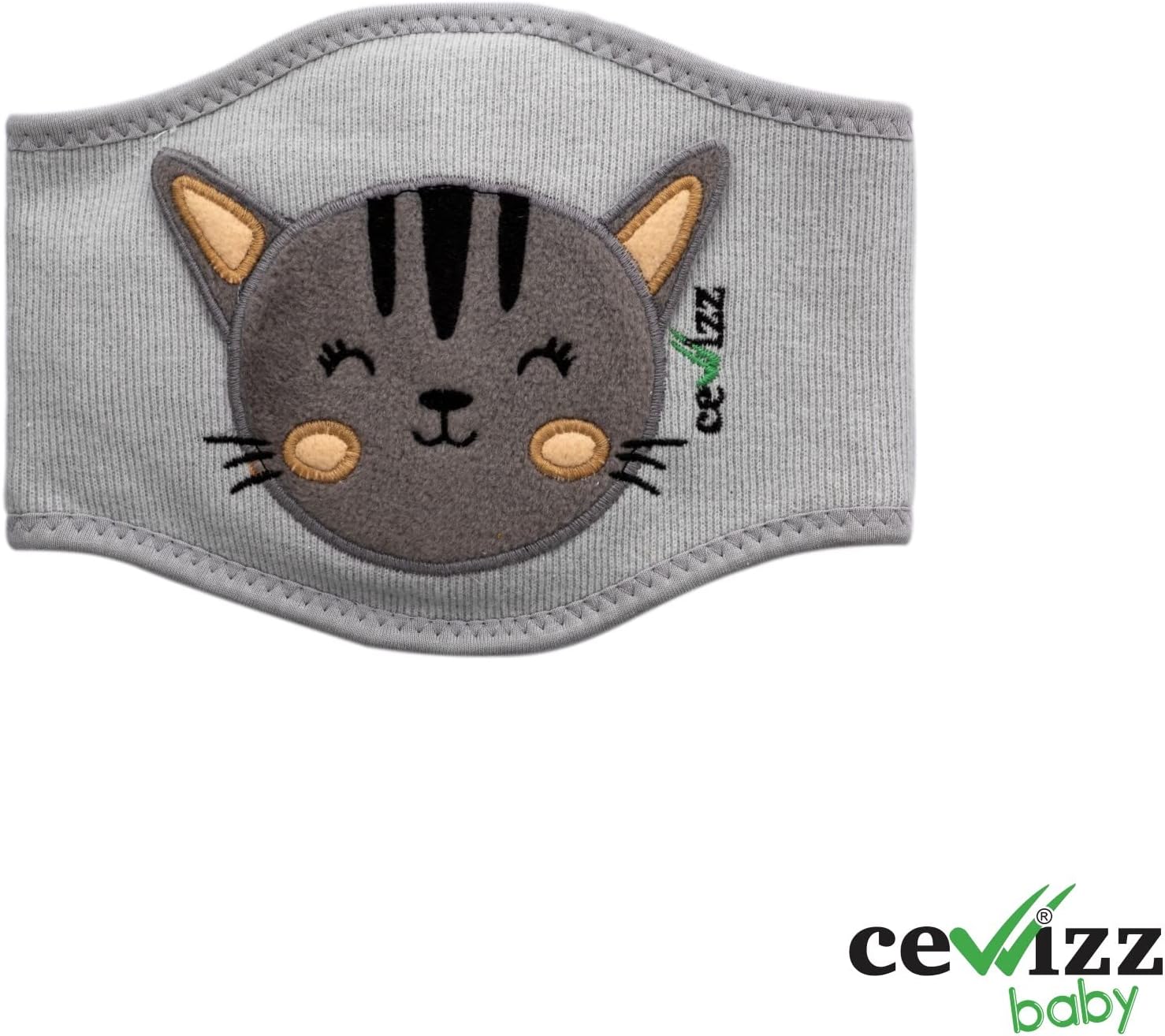 Baby Colic Gas and Upset Stomach Relief for Newborns-100% Cherry Seed-Heated Tummy Wrap-Colic Baby Swaddling Belt for Natural Relief–Soothing and Calming (Grey) - Image 4